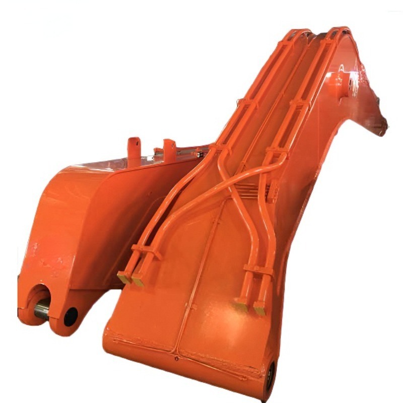 ক্যাট ই374 এর জন্য কাস্টমাইজড 22 মিটার লম্বা পৌঁছানোর এক্সকাভেটর বুম আর্ম, সিই সার্টিফাইড Q355B উপাদান সহ