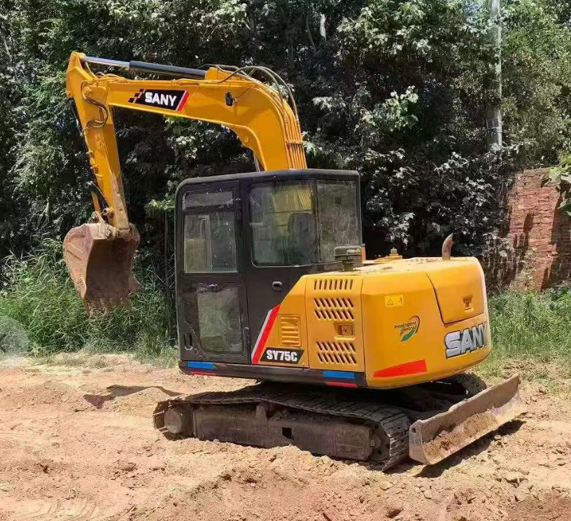 মিনি ছোট ব্যবহৃত SANY SY50C খননকারী SY50 SY55 SY65 SY70 SY75 6 টন অরিজিনাল চাইনিজ 80% নতুন এক্সক্যাভাডোরা/খননকারী