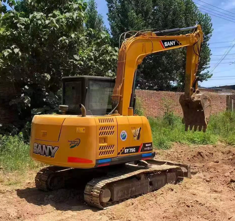 মিনি ছোট ব্যবহৃত SANY SY50C খননকারী SY50 SY55 SY65 SY70 SY75 6 টন অরিজিনাল চাইনিজ 80% নতুন এক্সক্যাভাডোরা/খননকারী
