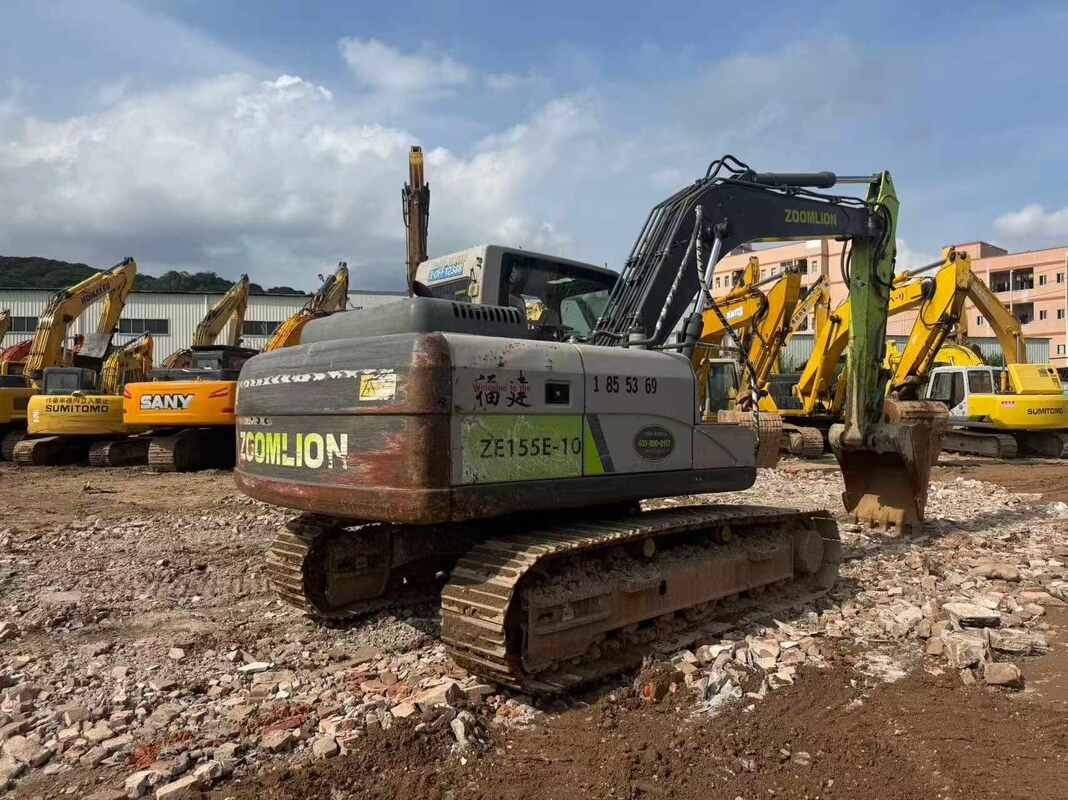 ব্যবহৃত ক্রলার 13 টন এক্সকাভেটর জুমলিয়ন ZE135G/E-10– 2020 বছরের মেশিন বিক্রয়ের জন্য